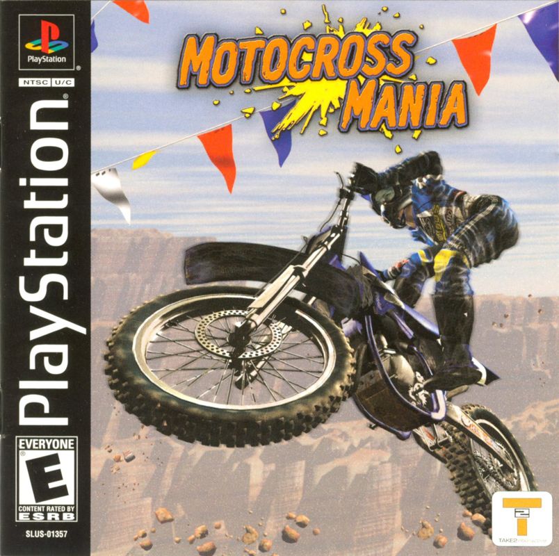Motocross Mania box art for Playstation